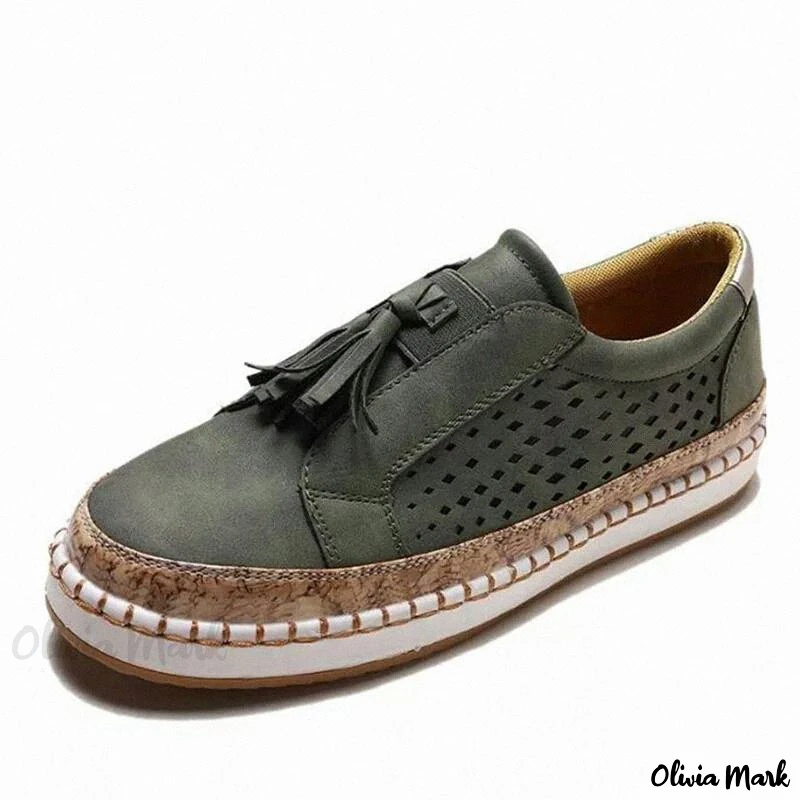 Tassel Loafer: stylische Casual-Slipper mit niedrigem Absatz