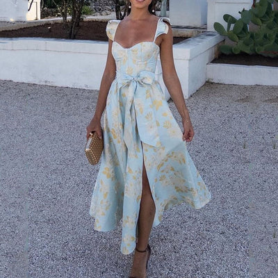 Isabella - Midikleid mit romantischem Blumendruck und schmeichelhaftem Schnitt