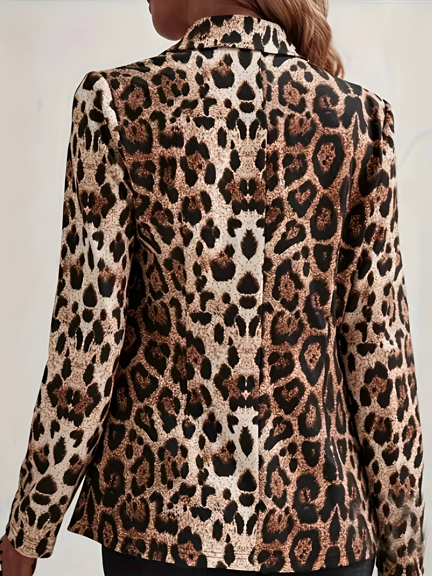 Angelique | Mutiger Leopard-Print Blazer für die moderne Frau