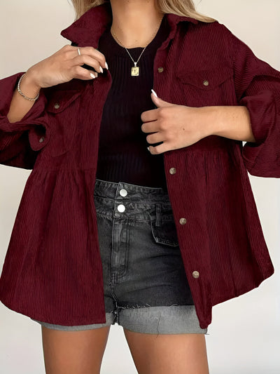 Ottilie | Lässige Button-Down Bluse mit Schlagärmeln