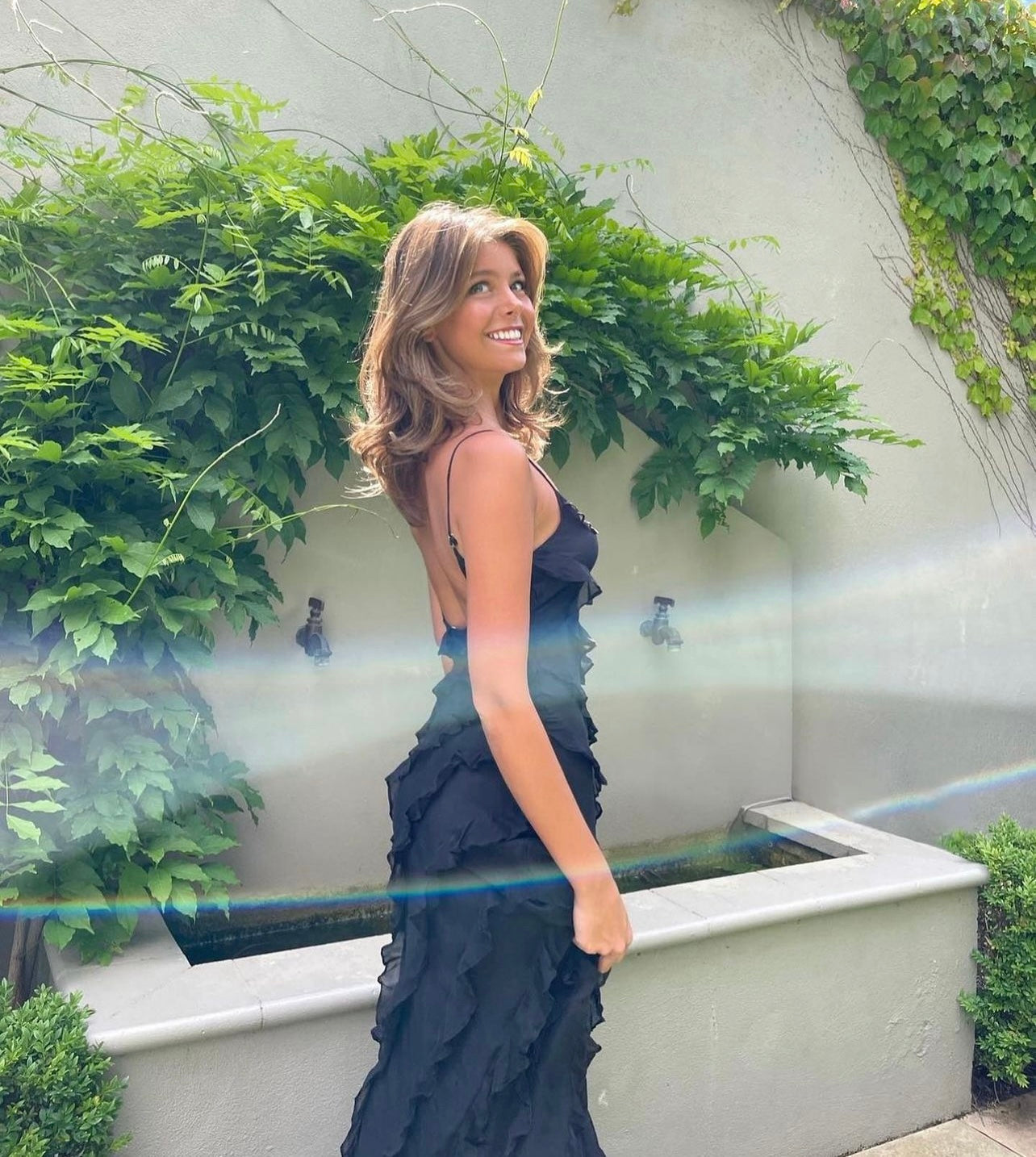 Aliza Ruffled Maxi Dress | Elegante, Bequeme und Zeitlose Maxi-Kleid für Vielseitige Anlässe