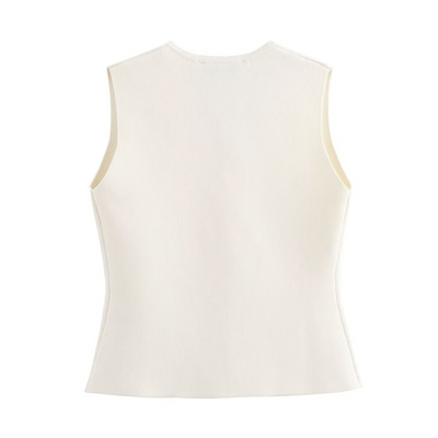 Tenley - Modische Strickweste für Damen