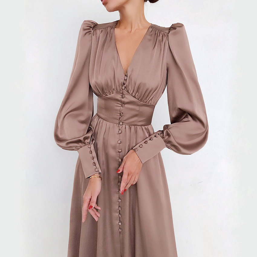 Macie - Elegantes langes Damenkleid