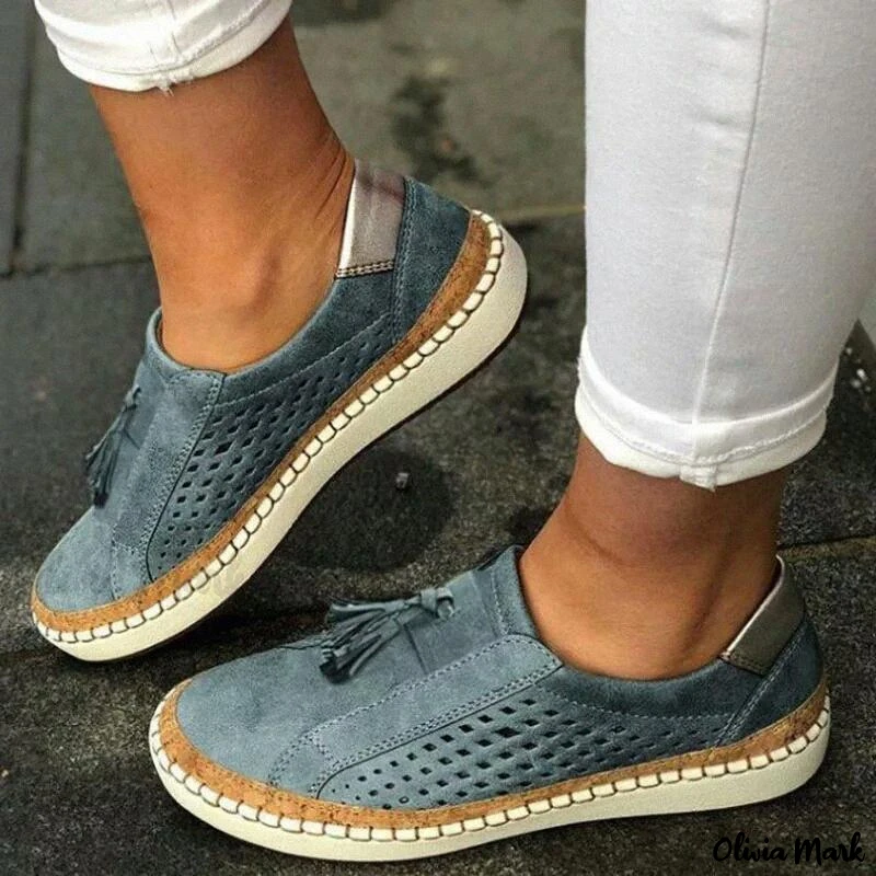 Tassel Loafer: stylische Casual-Slipper mit niedrigem Absatz