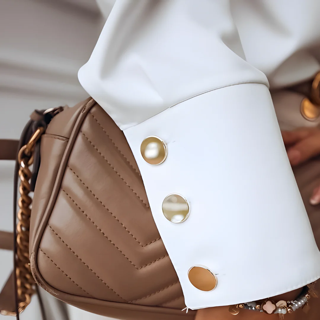 Améliea - Damen Button-Down Hemd