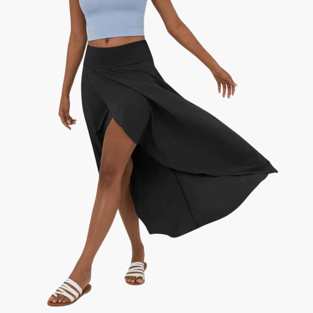 Maria | Midi-Rock mit Hoher Taille