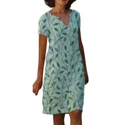 Kendal - Midi-Kleid mit V-Ausschnitt für Damen