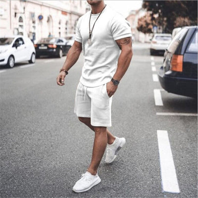 Jarek Kurzarm T-Shirt und Shorts Set