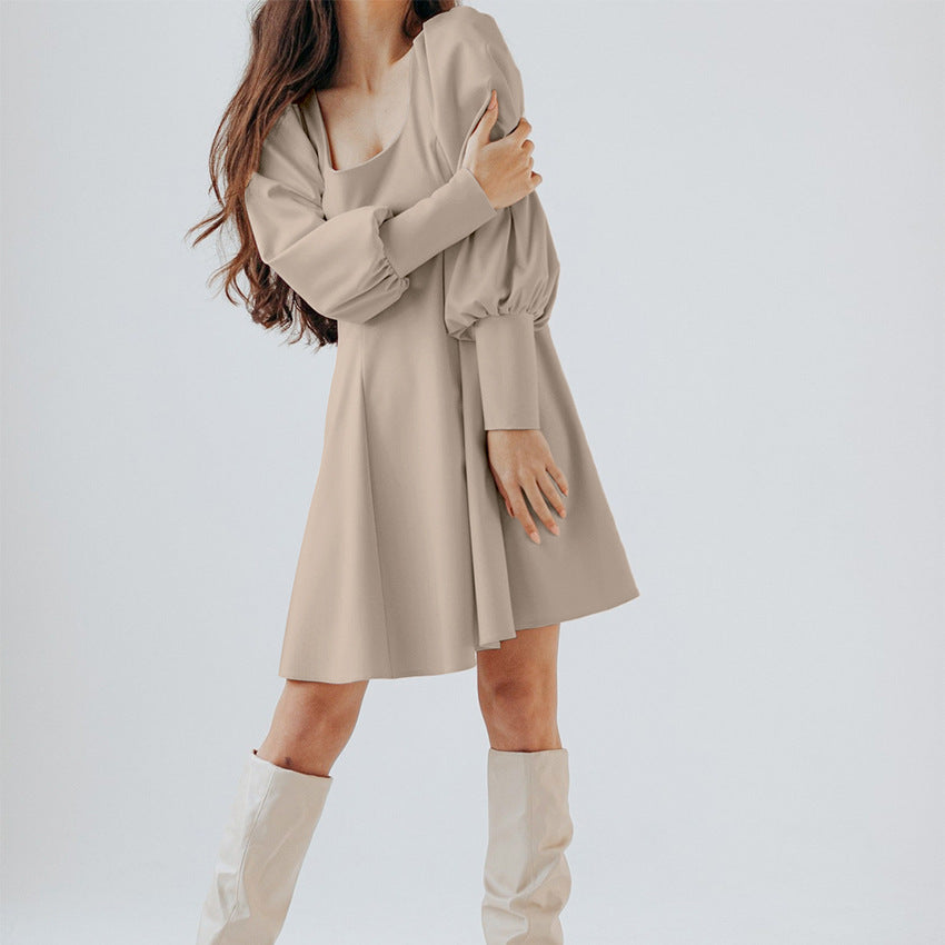 Sofia - Elegantes Kleid mit Puffärmeln