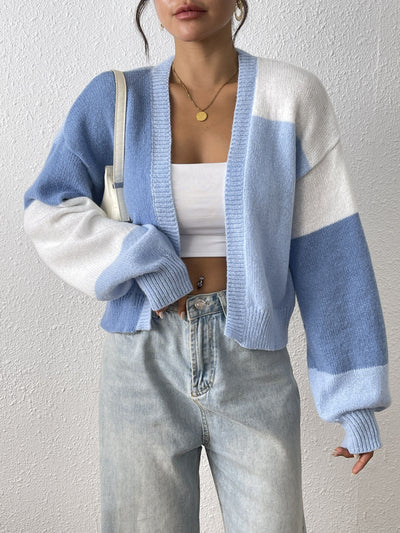 Alina | Farbblock-Cardigan