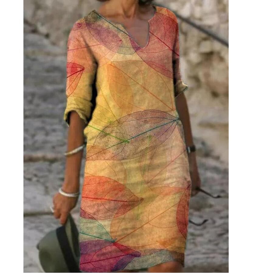 Eldavine – Stilvolles Kleid mit Print