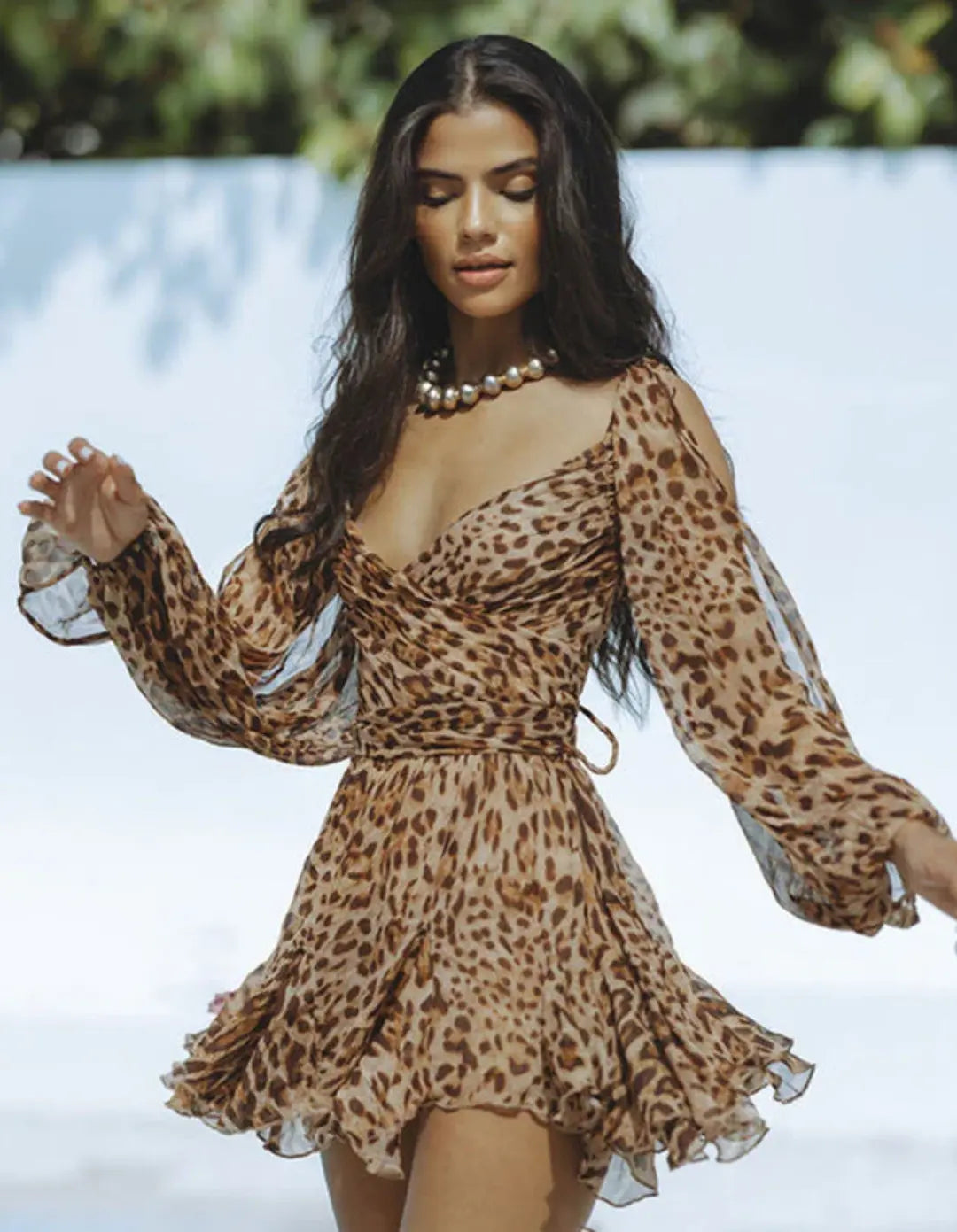 Alyna Elegantes Minikleid - Flatternde Passform Für Jede Gelegenheit