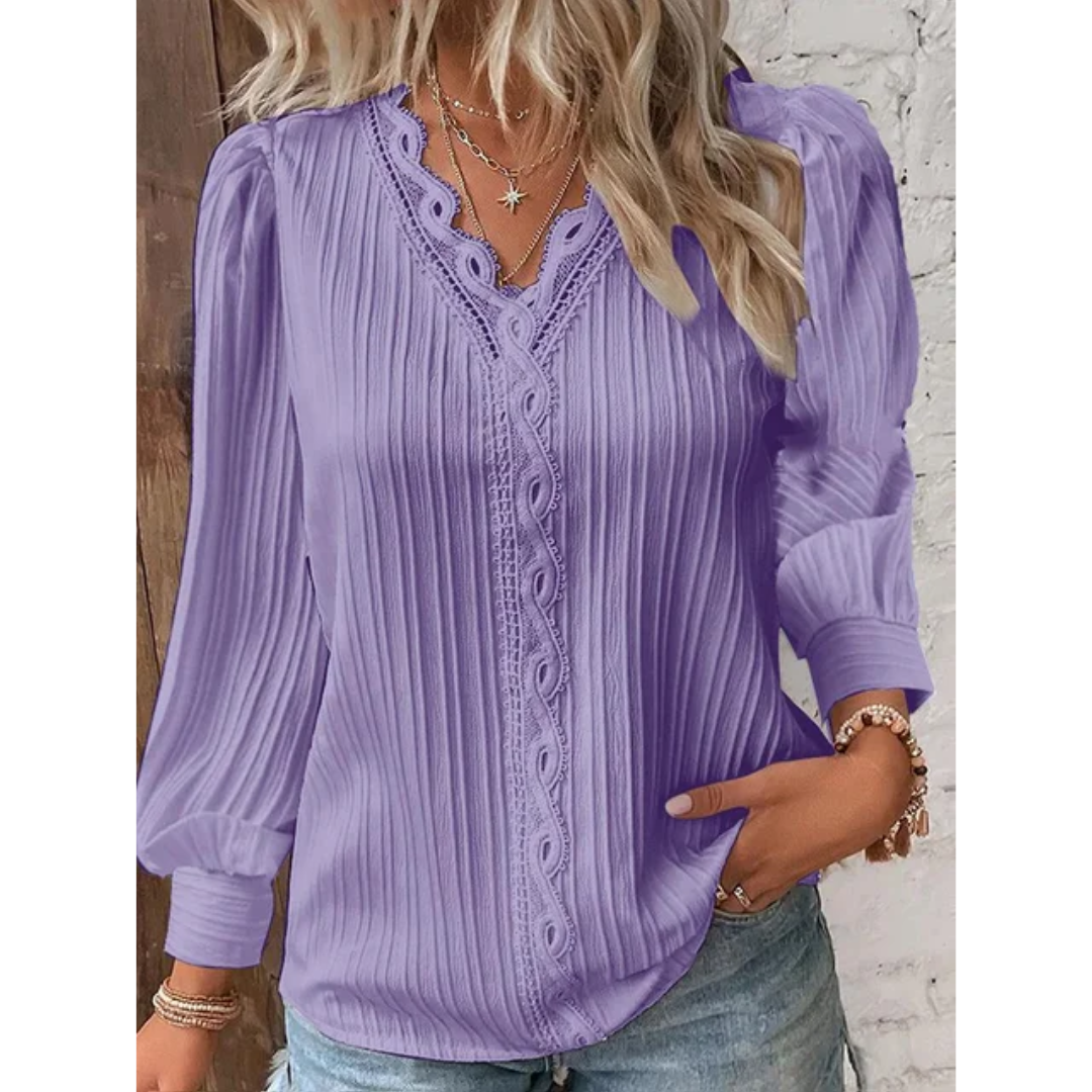 Marina - Damen Elegante Bluse