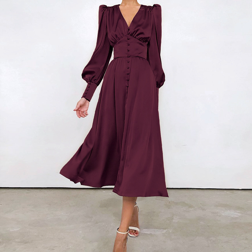 Macie - Elegantes langes Damenkleid