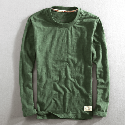 Axe – baumwollshirt mit langen armeln