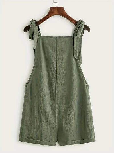 Janni – Stylischer Leinen-Strampler