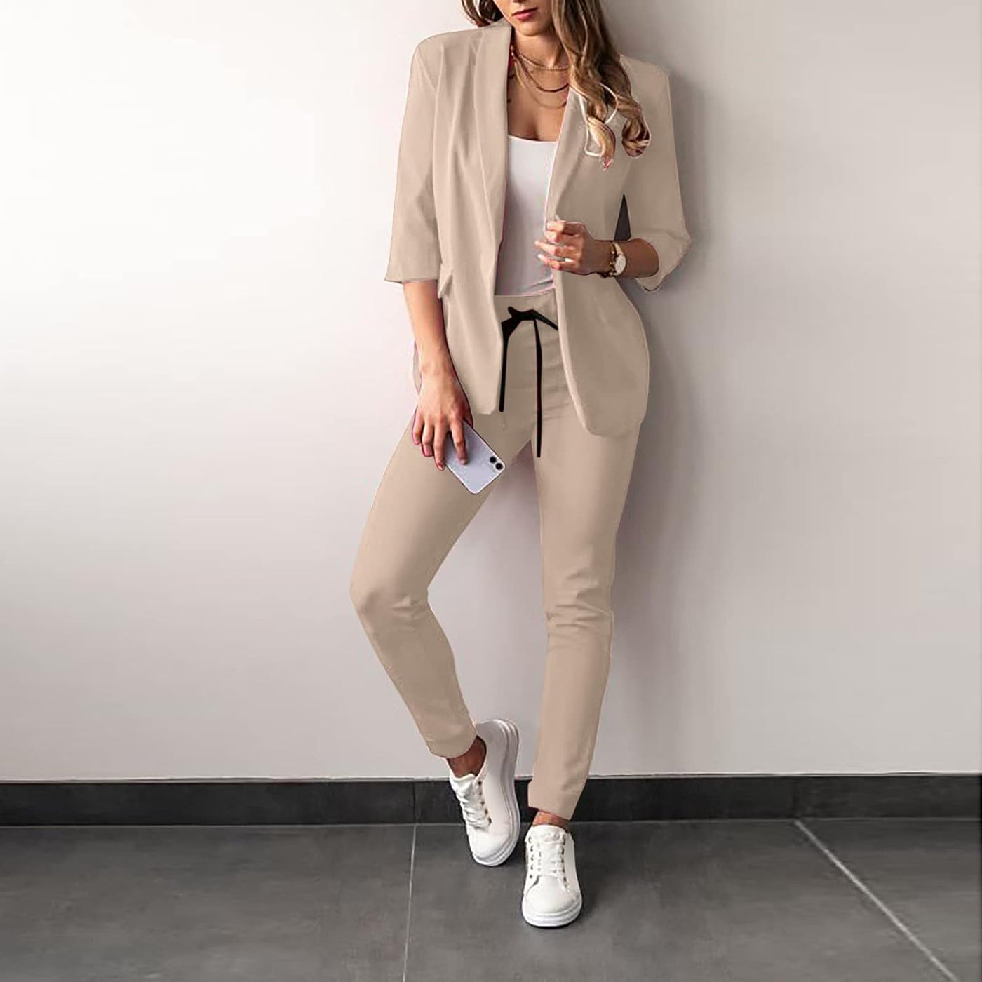 Kristal - Eleganter Blazer- und Hosenanzug für Damen