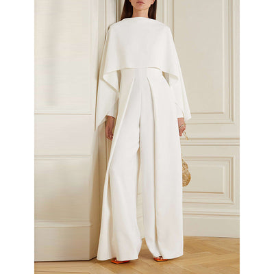 Natalia - Eleganter Jumpsuit mit Umhang