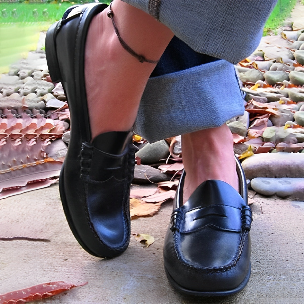 Ciara - Sommerliche Mokassins zum Hineinschlüpfen