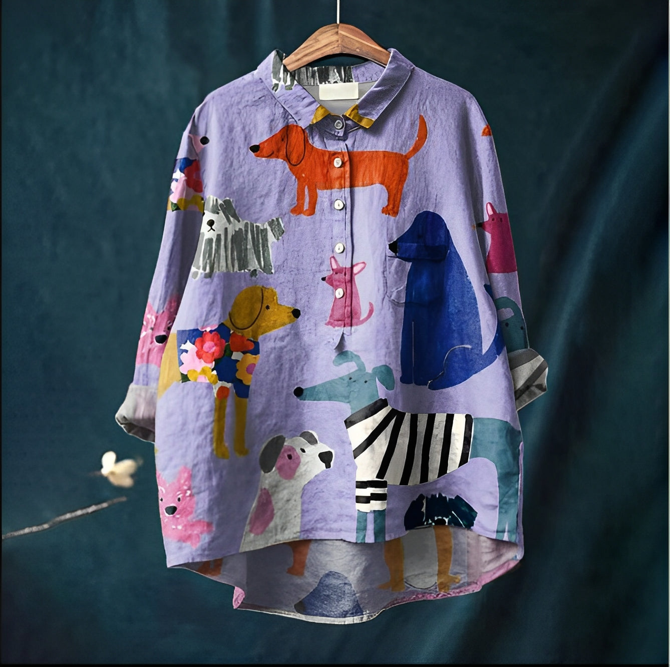 Jadyn - Damen Bluse mit Blumendruck