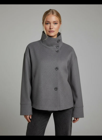 Olga | Kurze Damenjacke mit Stehkragen