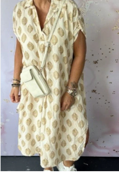 Laura - Cooles und leichtes Midi-Hemdkleid für den Sommer