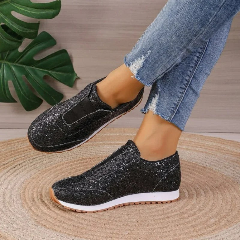 Dinah - Glitzernde Pailletten-Sneaker für Damen