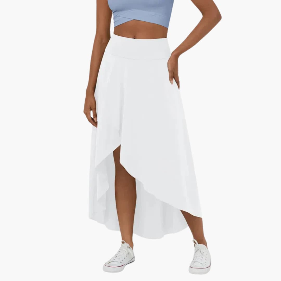 Maria | Midi-Rock mit Hoher Taille