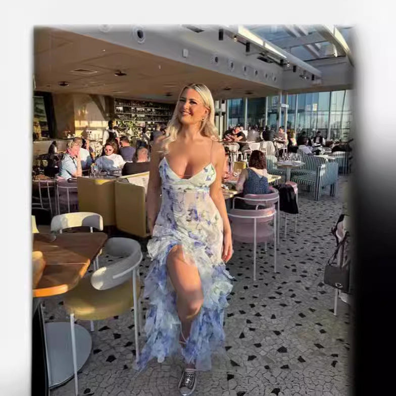 Herminia : Neues Damenkleid im Feenstil mit frühlingshaftem und sommerlichem Design