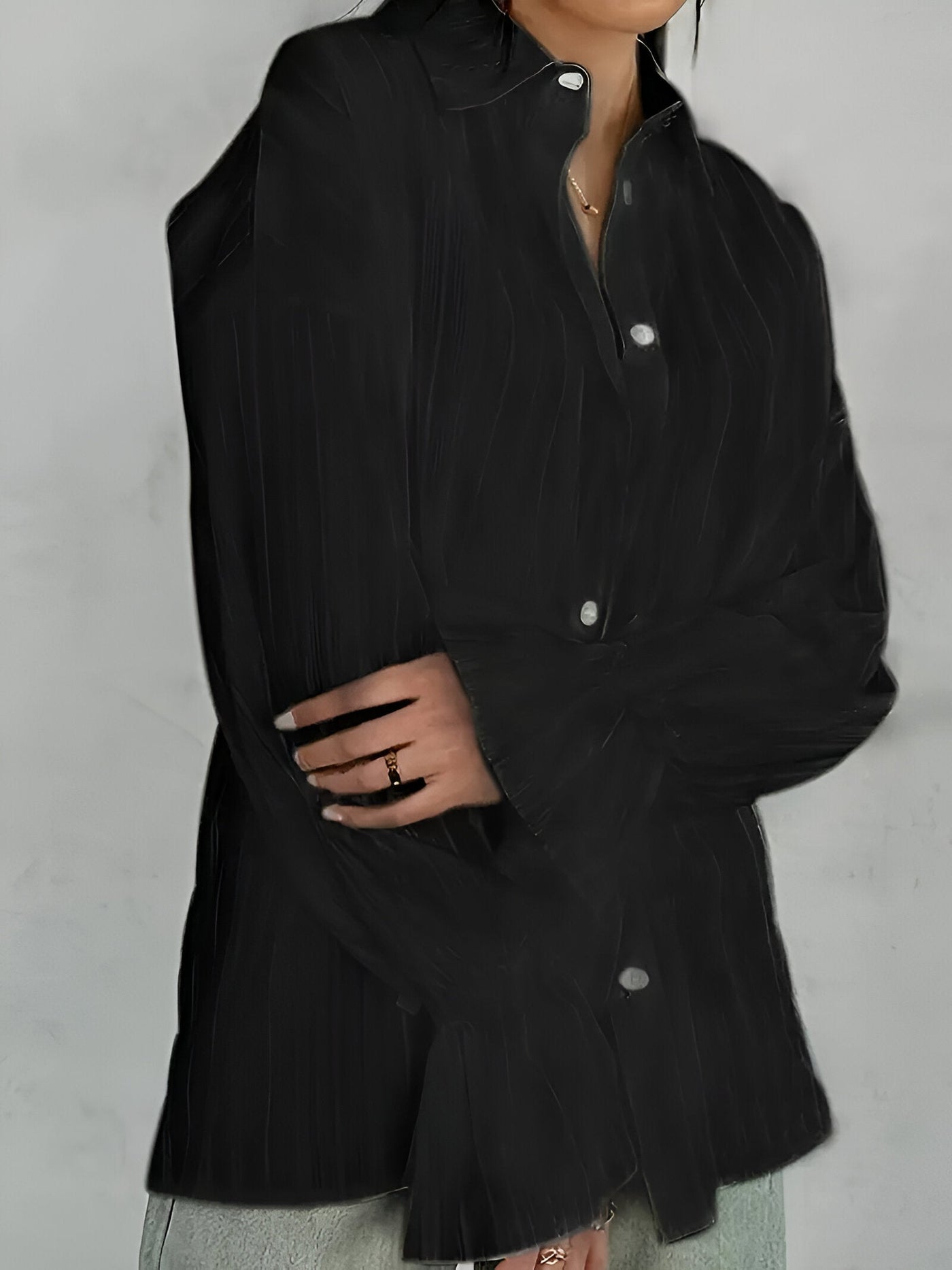 Eulalia  | Elegantes Hemd mit besticktem Kragen