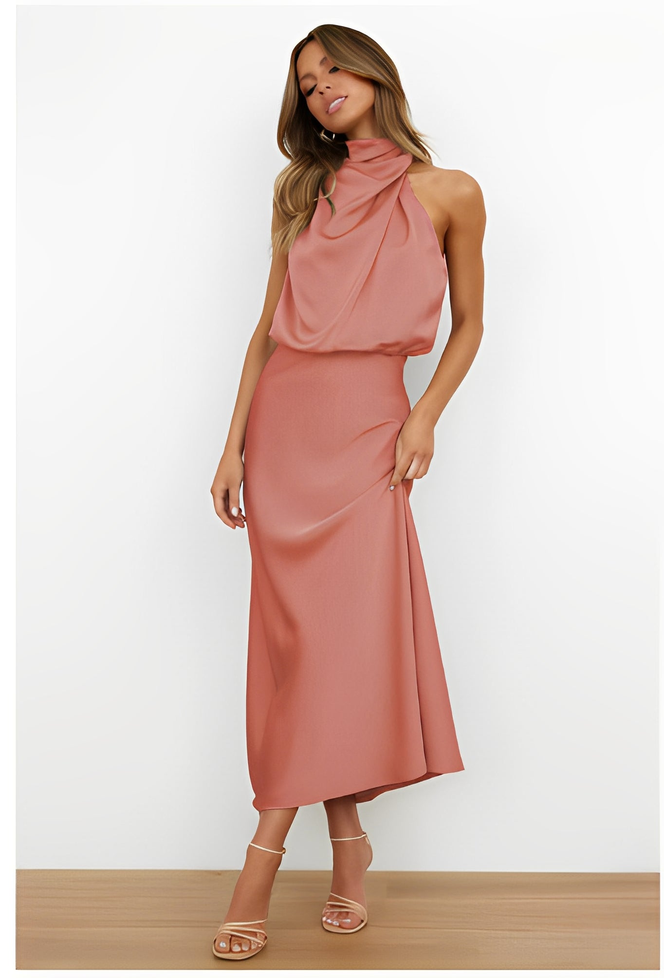 Marley - Elegantes Abendkleid aus Satin für Damen