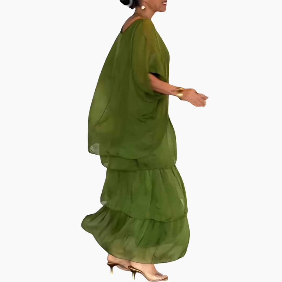 Gisela | Elegantes langes Kleid