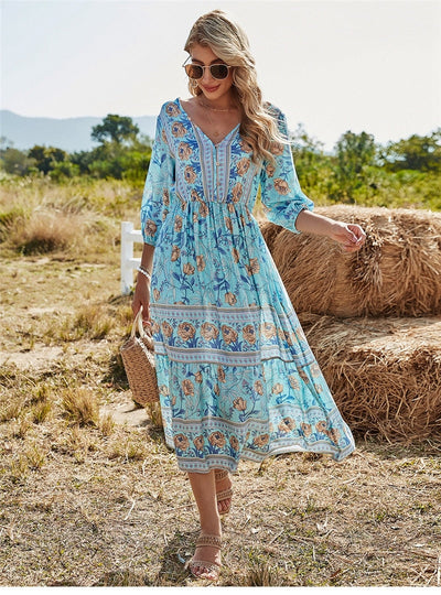 Donata - Lässiges Boho‑Kleid