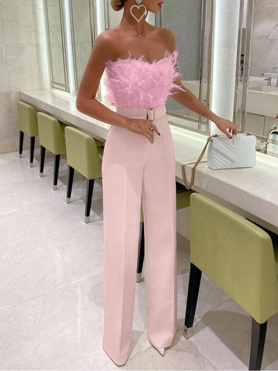 Frola - Eleganter Jumpsuit mit Schlauchtop