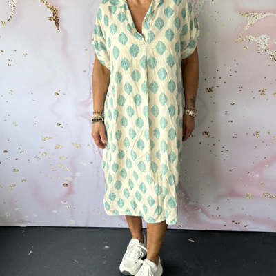 Laura - Cooles und leichtes Midi-Hemdkleid für den Sommer