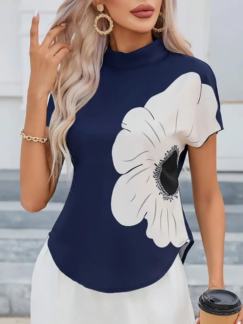 Celia | Elegante Bluse mit floralem Druck – Perfekt für jede Gelegenheit