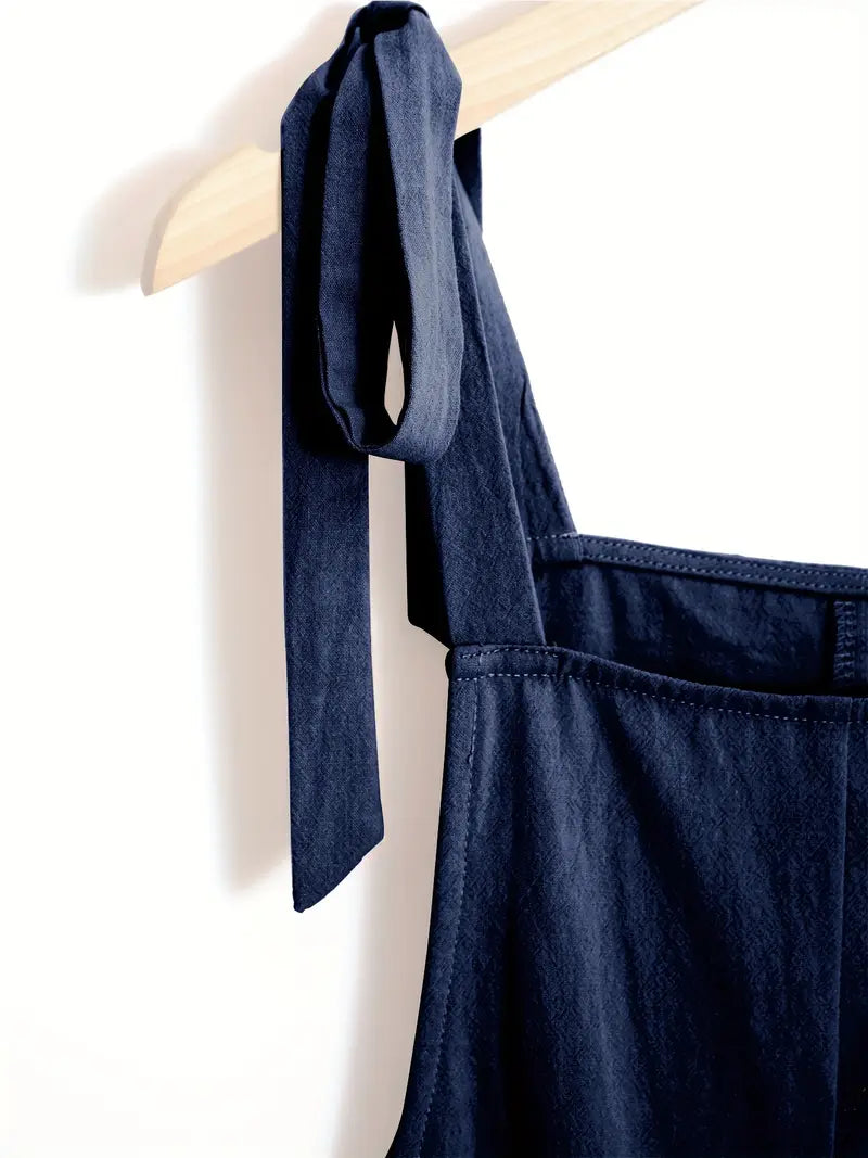 Janni – Stylischer Leinen-Strampler