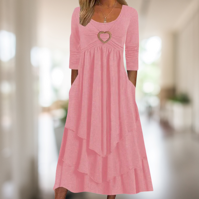 Areba - Entspanntes langes Kleid