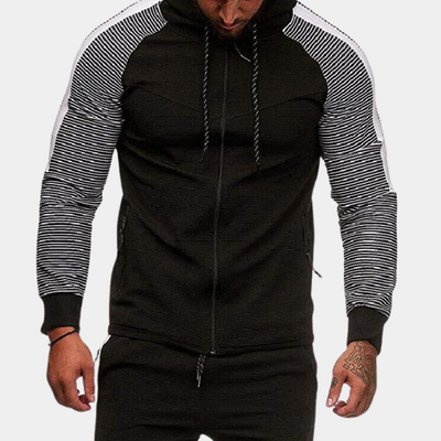 Niko - stylische herrenjacke mit kapuze für einen modernen look