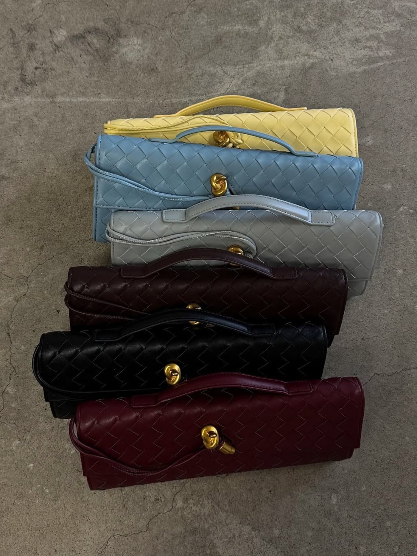 Camila Luxe Slim Clutch Aus Veganem Leder Mit Abnehmbarem Schultergurt, Elegante Handtasche