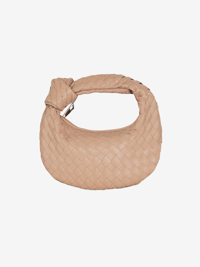 Sienna | Mini Braided Handle Tasche Aus Premium Veganem Leder, 28x15cm