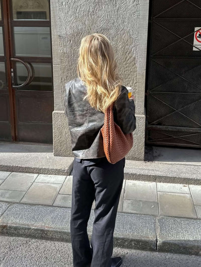 Harper | Moderner Geräumiger Tote Bag Aus Veganem Leder Für 16" Laptop – Stil & Funktion