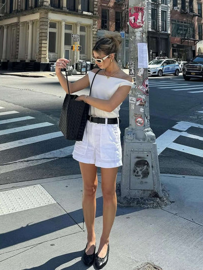 Lila Woven Everyday Tote Bag Aus Premium Veganleder Mit Passendem Kosmetiktäschchen