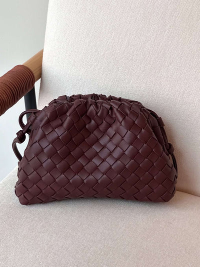 Heleina | Modische Veganleder Crossbody Tasche Mit Geflochtenem Design, Leicht Und Stilvoll