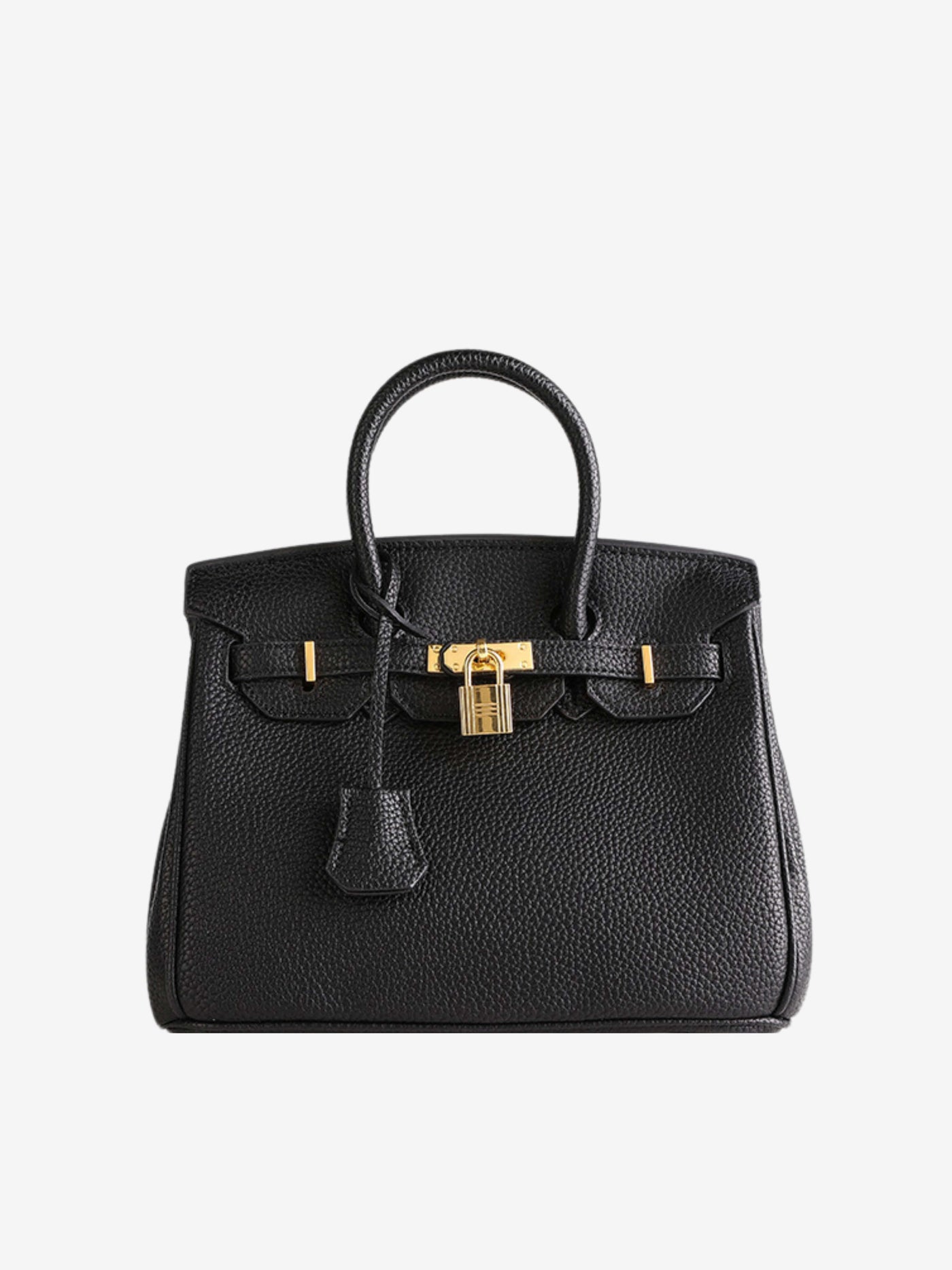 Colette Strukturierte Petite Lock Tasche Aus Premium Veganleder Mit Abnehmbarem Schulterriemen