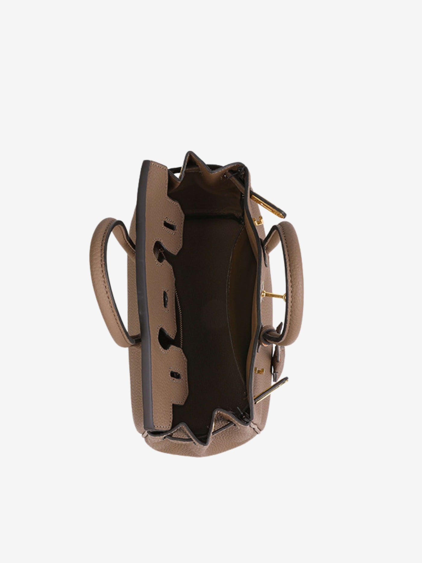 Colette Strukturierte Petite Lock Tasche Aus Premium Veganleder Mit Abnehmbarem Schulterriemen