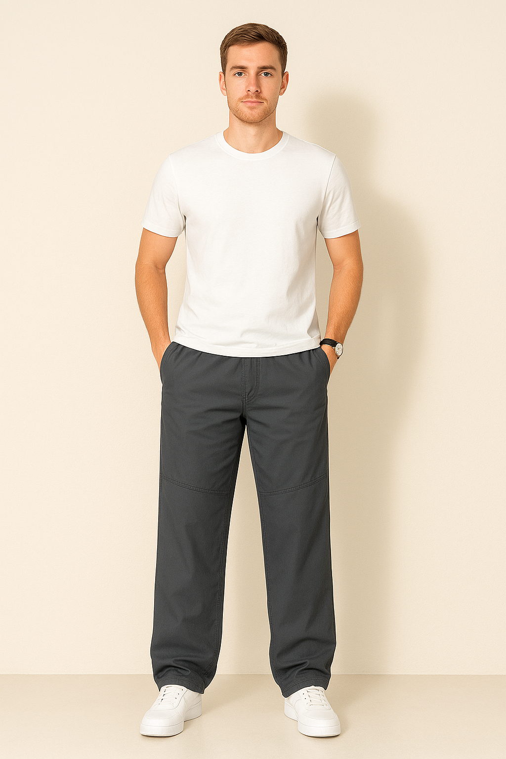 Alexander Freizeithose mit Elastischem Bund