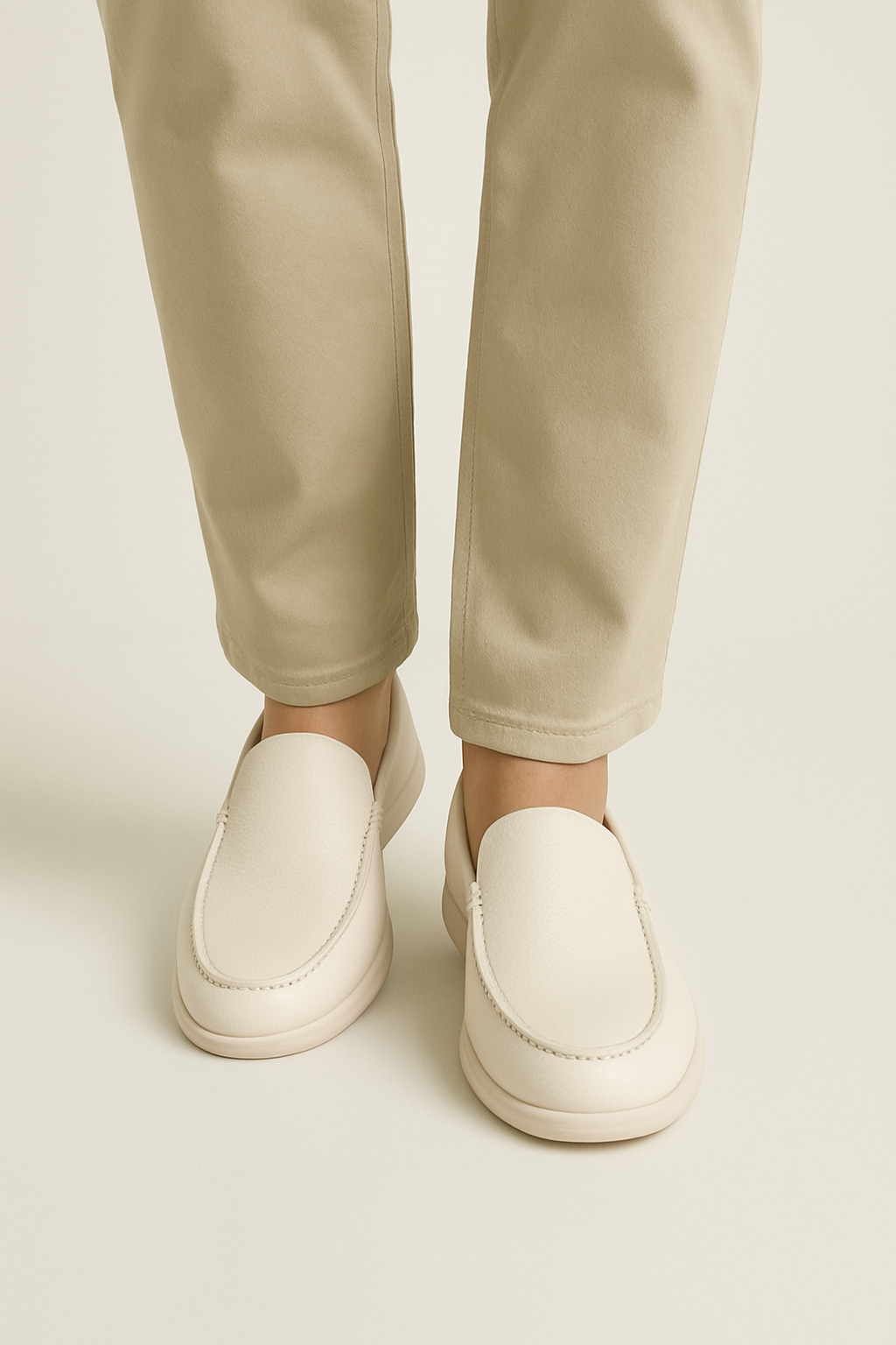 Asher Lederloafer Zweifarbig