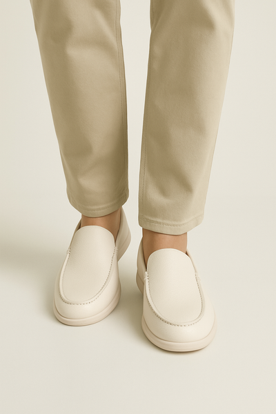 Asher Lederloafer Zweifarbig