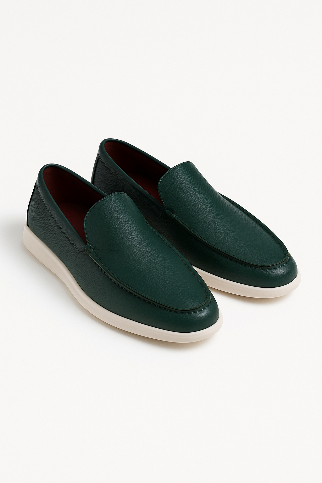 Asher Lederloafer Zweifarbig